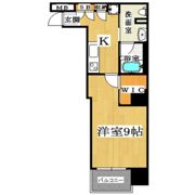 ディオレクレスト東心斎橋の間取り画像