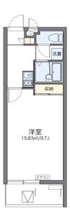 レオパレスラウレアの間取り画像