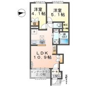 フォレストパーク 要の間取り画像