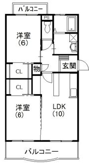 エスペランサの間取り画像