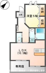 LUNAⅠ SAKURAIの間取り画像