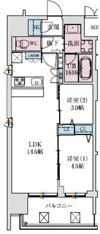 スプランディッド本町グランの間取り画像