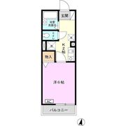 イーストハイツ甲南の間取り画像