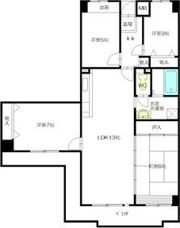 アーバンドエル杁中の間取り画像