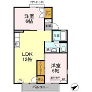 サニーハイツの間取り画像