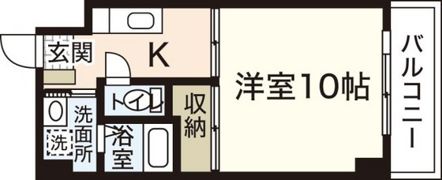 クレールKの間取り画像