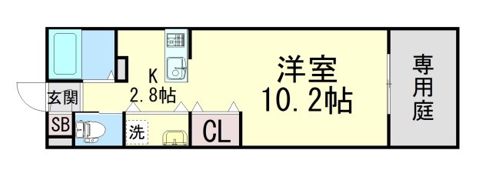 リヴェール曽根の間取り画像