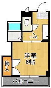 華山第一ビルの間取り画像