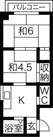 ニューマンション丸由の間取り画像