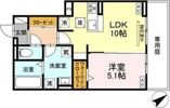 ルヴィータ川名の間取り画像
