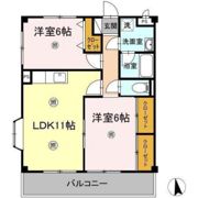 明日香マンションの間取り画像