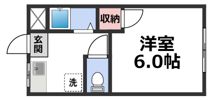 ASTERI JOTO(旧武田第3マンション)の間取り画像