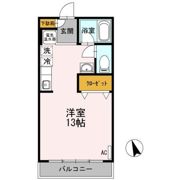 脇コーポ徳丸の間取り画像