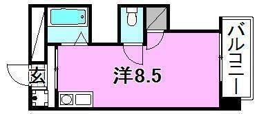KBコート萱町の間取り画像