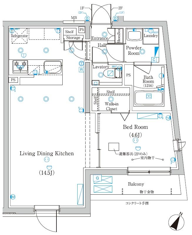 間取図