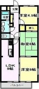 アシスト岩押の間取り画像