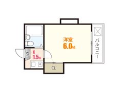 グランツ安芸長束(旧：レオパレス安芸長束)の間取り画像