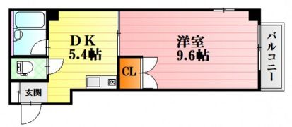 グラナティス西原の間取り画像