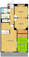 YM徳力の間取り画像