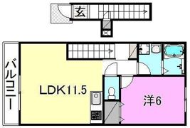 セントラルヴィラージュの間取り画像