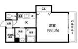 ラムール下三条の間取り画像