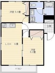 K’s 壱番館の間取り画像