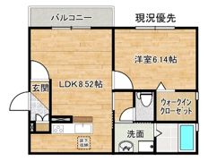 フレンシアの間取り画像