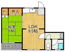 リビオン熊西の間取り画像