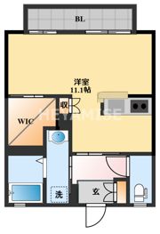 シューレ西三城の間取り画像