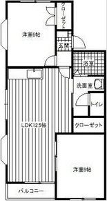 ハイネスソーワIIの間取り画像