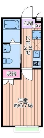 メゾン・ド・シエルの間取り画像