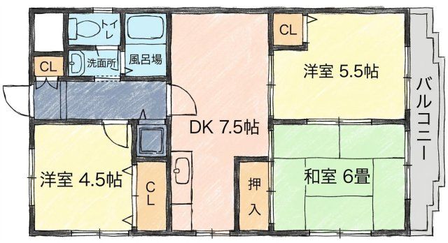 間取図