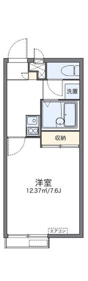 レオパレス朱鷺の間取り画像