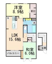 グラン チュイール A棟の間取り画像