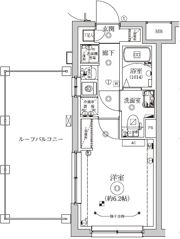 ベルシードステアー新中野の間取り画像