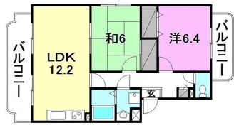 ユーミーひさえだD棟の間取り画像