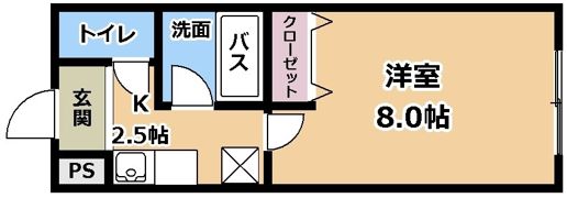 EM1022の間取り画像