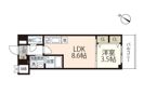 S-RESIDENCE広島駅enableの間取り画像
