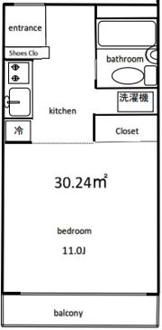 国分寺サンハイツの間取り画像