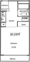 国分寺サンハイツの間取り画像