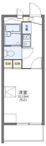 レオパレスクレールメゾンⅡの間取り画像