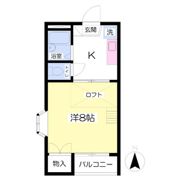 メゾン高平の間取り画像