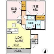 ウェスティ一色 A棟の間取り画像