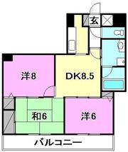 コートエル3の間取り画像