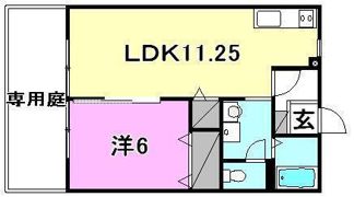 ピースフル勝岡の間取り画像