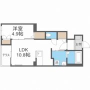 The NOOK westの間取り画像