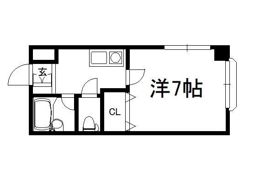 コーポ葉月の間取り画像