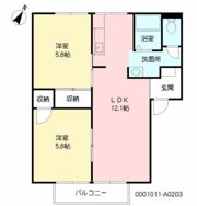 ヒルサイド都の間取り画像