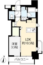 フレンシア椎名町の間取り画像