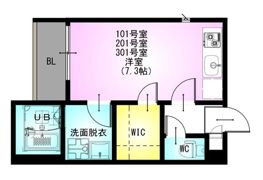 Regalest Alphaの間取り画像